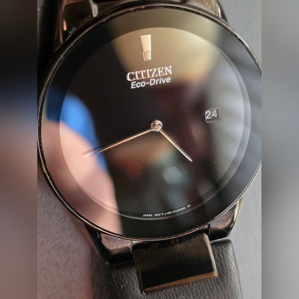 Citizen Eco-Drive Black Men's Watch - Picture 2 of 10